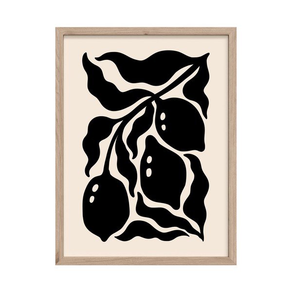 Tiskana slika z okvirjem 30x40 cm Fruit – Styler