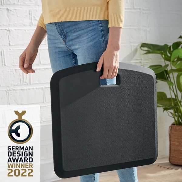 Črna podlaga proti utrujenosti za stoječe delo ERGO Cosy - Leitz-image-4