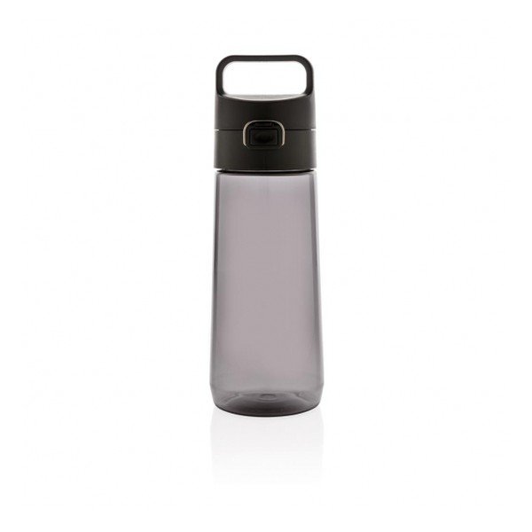 Črna steklenica za vodo z možnostjo zaklepanja XD Design Exclusive, 450 ml