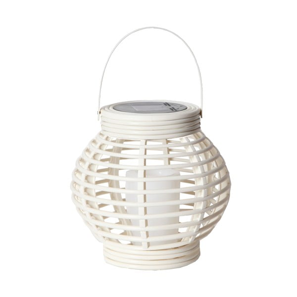 Bela zunanja solarna LED svetilka Star Trading Rustic