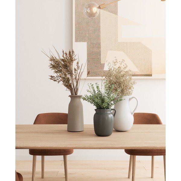 Bež keramična ročno izdelana vaza (višina 30 cm) Bia – Artevasi-image-1