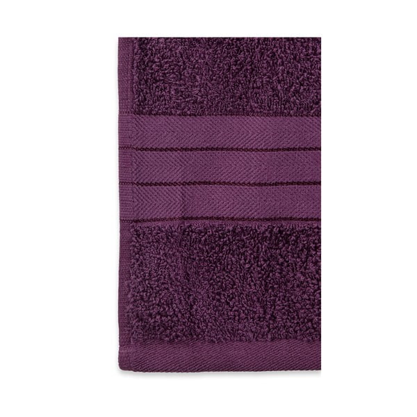 Bordo rdeče frotirne bombažne brisače v kompletu 2 ks 70x140 cm – Good Morning-image-1