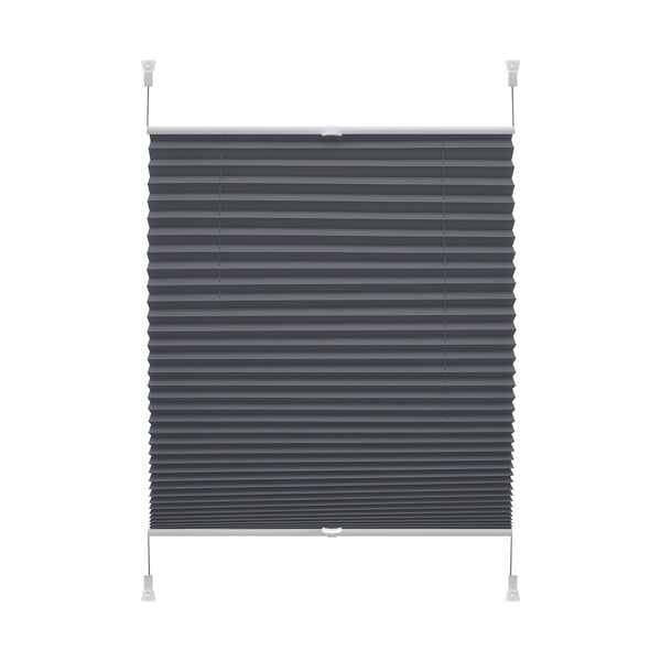 Antracitno siv rolo 80x150 cm Plisé Verona – Gardinia