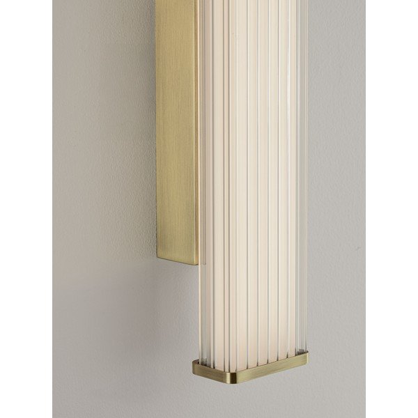 Kovinska LED stenska svetilka v mat zlati barvi Misty – Nova Luce-image-3