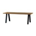 Vrtna miza iz masivnega lesa 81x210 cm Tablo – WOOOD
