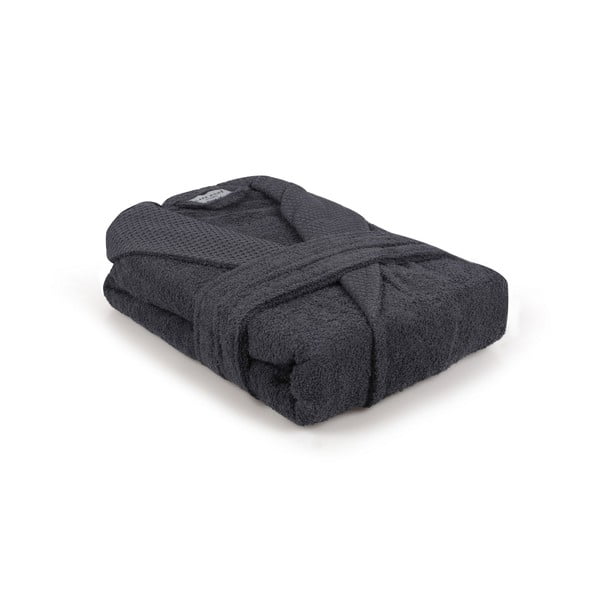 Antracitno siv bombažen kopalni plašč velikosti M Cappa – Foutastic-image-2