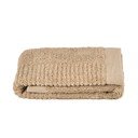Bež frotirna bombažna brisača 50x70 cm Classic – Zone