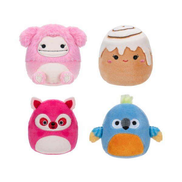 Plišaste igrače v kompletu 4 ks Micromallows 4Pack – SQUISHMALLOWS