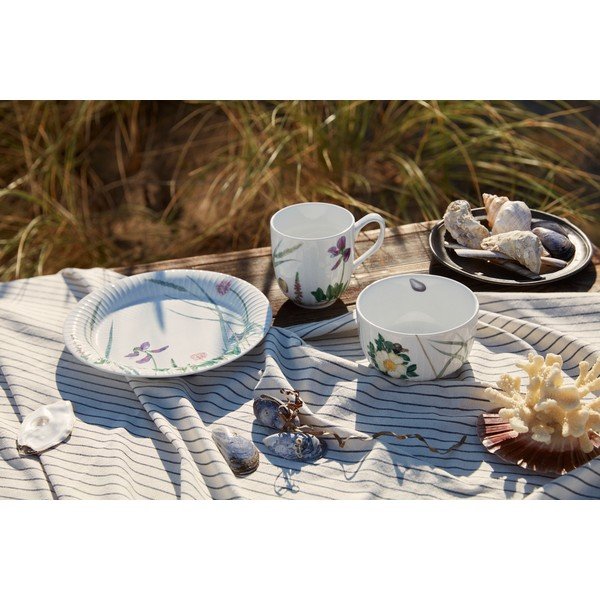 Bel desertni porcelanast krožnik ø 22 cm Hammershøi Summer – Kähler Design-image-2