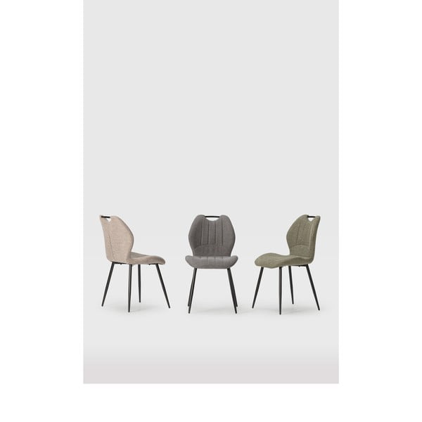 Svetlo rjavi jedilni stoli v kompletu 4 ks Muli – Marckeric-image-1