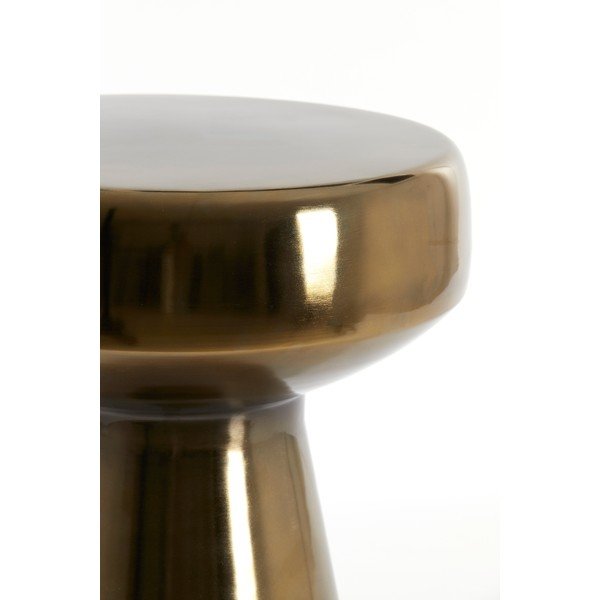 Kovinska okrogla stranska mizica ø 38 cm Dakwa – Light & Living-image-1