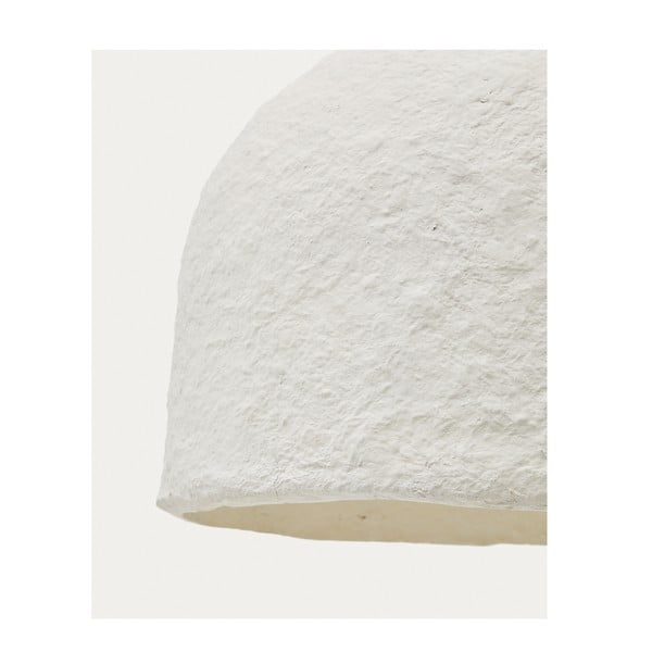 Bela viseča svetilka ø 35 cm Sineu – Kave Home-image-4