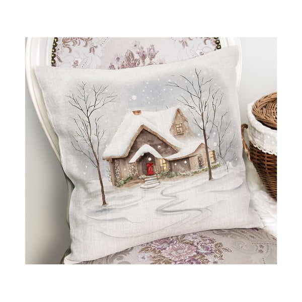 Prevleka za blazino z božičnim motivom 43x43 cm – Mila Home-image-2