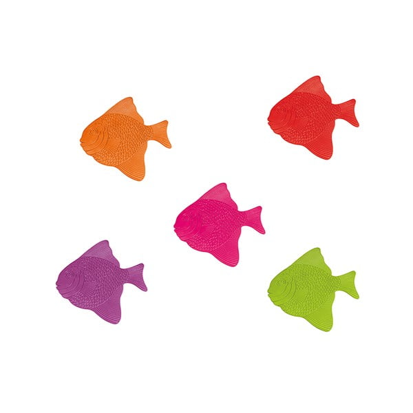 Otroške protizdrsne podloge za kad 5 ks 16x16,5 cm Poissons – MSV-image-1