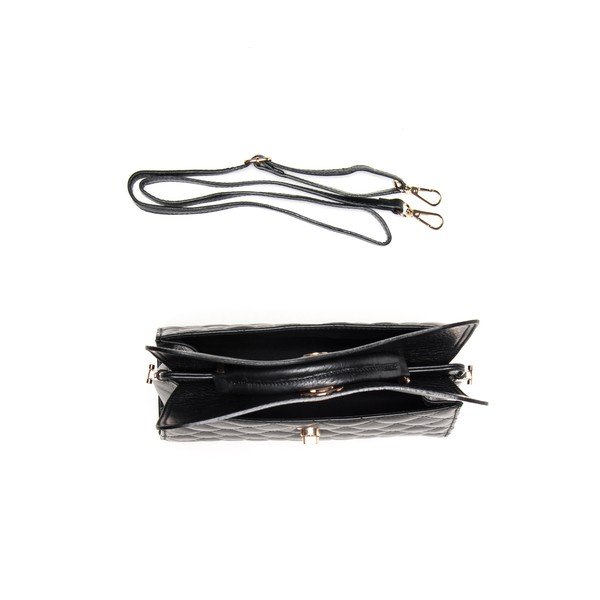 Luisa Vanini usnjena torbica 2069 Nero-image-3