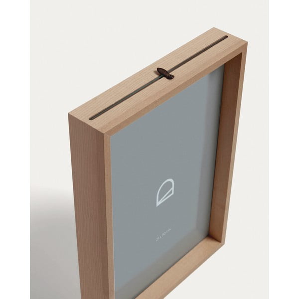 Stoječ okvir v naravni barvi 22,5x31,5 cm Flavina – Kave Home-image-2