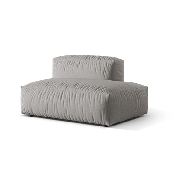 Svetlo siv modul za sedežno garnituro (desni kot) Martina – Micadoni Home-image-1