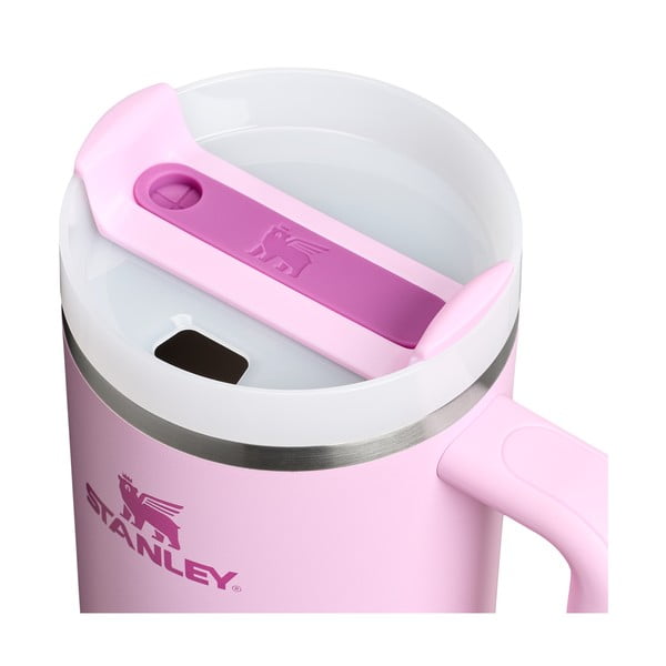 Rožnata termovka s slamico iz nerjavečega jekla 1,18 l Quencher H2.0 FlowState Tumbler Cherry Blossom – Stanley-image-4