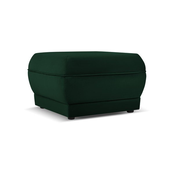 Zelen žameten tabure Lando – Micadoni Home-image-2