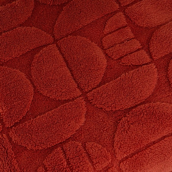 Opečnato oranžna odeja iz mikropliša 130x160 cm Mid Century – Casa Selección-image-2