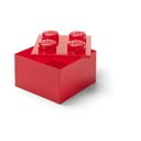 Rdeča plastična otroška škatla za shranjevanje 25x25x18 cm – LEGO®