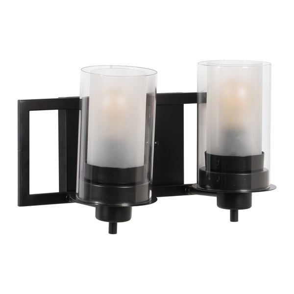 Črna/bela stenska svetilka – Ixia-image-2