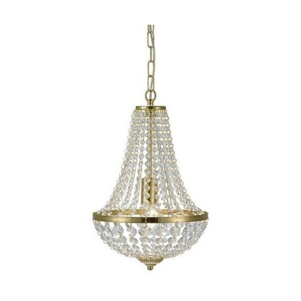 Viseča svetilka iz medenine Markslöjd Granso, ⌀ 30 cm