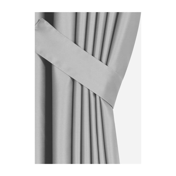 Siva polzatemnitvena zavesa 260x100 cm - Mila Home-image-1