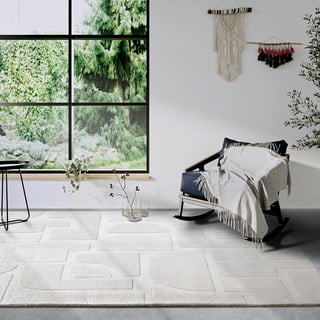 Kremno bela ročno tkana volnena preproga 190x280 cm Alexis – Villeroy&Boch