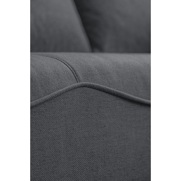 Temno siv raztegljiv kotni kavč (v obliki črke U) Homely Tommy - Miuform-image-3