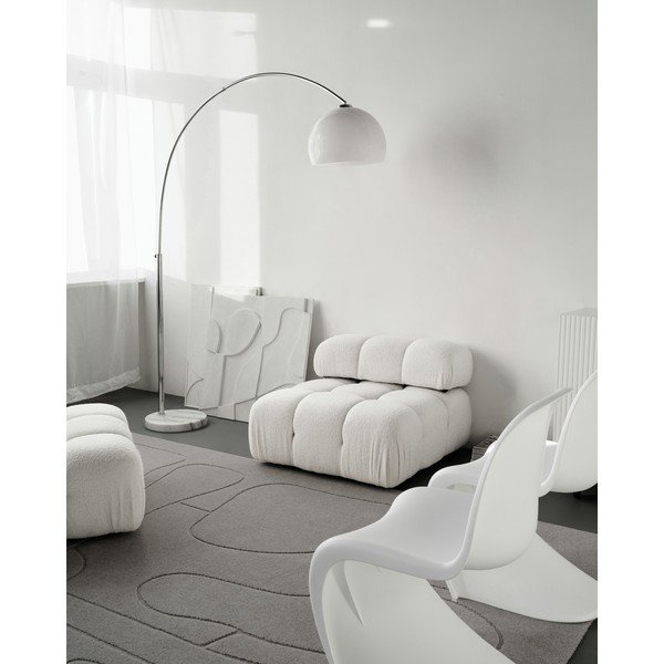 Siva volnena preproga 200x300 cm Morphic – Agnella-image-2