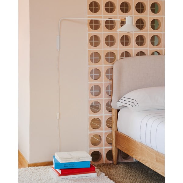 Bela stenska svetilka ø 20 cm Aria – Kave Home-image-1