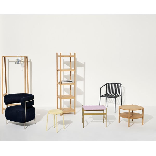 Okrogla mizica v hrastovem dekorju ø 60 cm Acorn - Hübsch-image-2