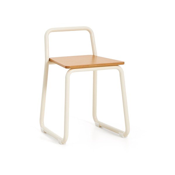 Bež kovinski otroški stol Tinn – Kave Home