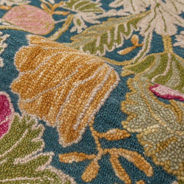 Ročno tkana volnena preproga 120x170 cm Daphne Shaped Floral – Flair Rugs-image-4