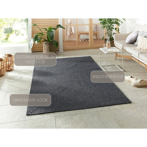 Siva zunanja preproga 290x200 cm - NORTHRUGS-image-4