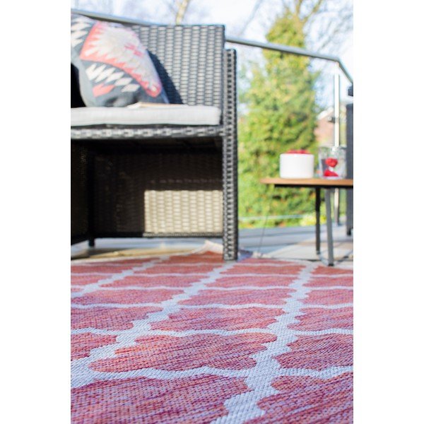 Rdeča in bež preproga Flair Rugs Padua, 120 x 170 cm-image-4