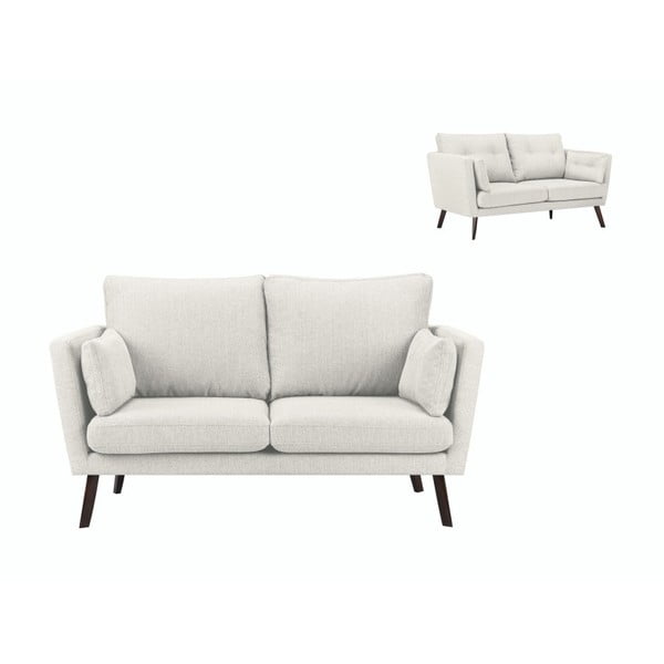 Svetlo bež dvosedežna zofa Mazzini Sofas Elena-image-1