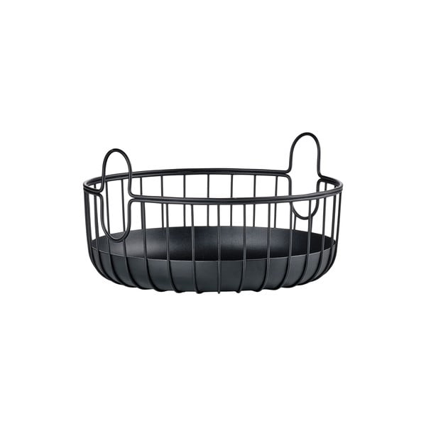 Žična kovinska košara ø 22x8 cm Inu – Zone