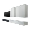 Črno-bela garnitura TV omarice in 2 komod Edge by Hammel - Hammel Furniture