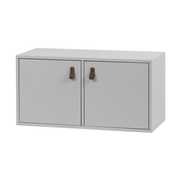 Siva modularna omarica iz masivnega bora 81x41 cm Vt – vtwonen-image-2