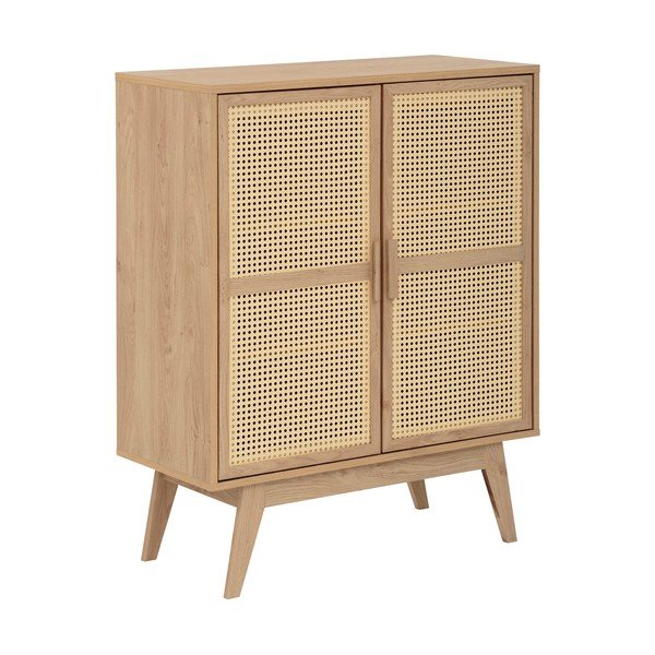 Omarica v hrastovem dekorju v naravni barvi 87x110 cm Bridget – Støraa-image-2