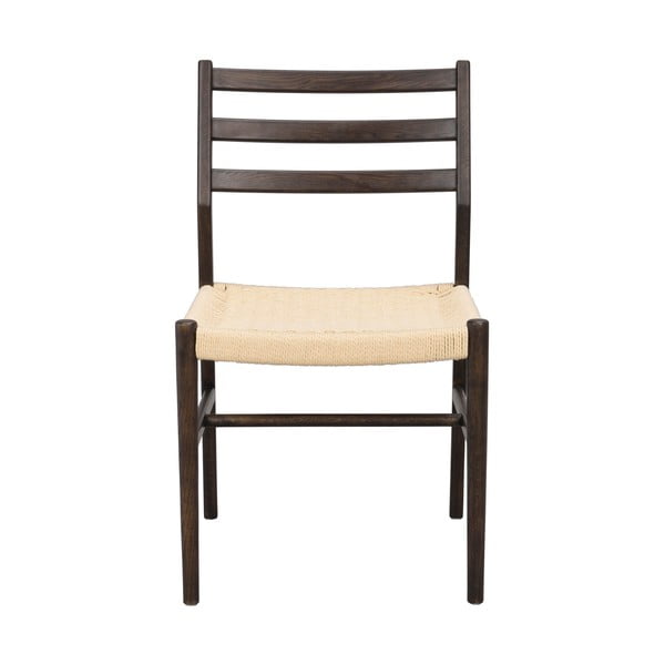 Jedilni stoli v naravni in temno rjavi barvi v kompletu 2 ks Harlan – Rowico-image-2