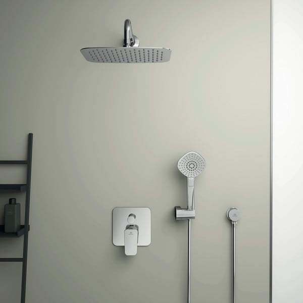 Vgrajena armatura za kad v sijajno srebrni barvi Ceraplan – Ideal Standard-image-3