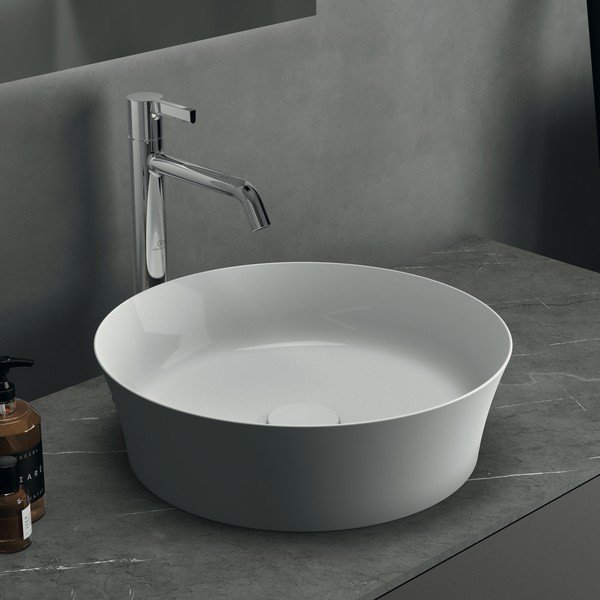 Bel keramičen okrogel umivalnik ø 40 cm Ipalyss – Ideal Standard-image-4