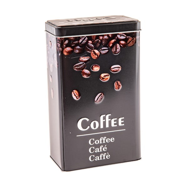Kovinska posoda za shranjevanje za kavo Black3D – Dakls