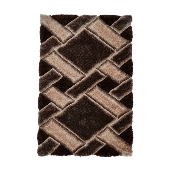 Temno rjava ročno tkana preproga 120x170 cm Noble House – Think Rugs