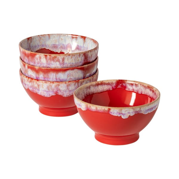 Rdeče lončene sklede v kompletu 4 ks ø 15 cm Latte – Costa Nova