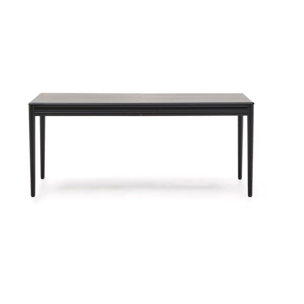 Raztegljiva jedilna miza z dodatno ploščo v hrastovem dekorju 90x160 cm Lenon – Kave Home-image-4