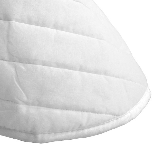 Belo bombažno prešito pregrinjalo 240x260 cm My love – Blanc-image-3
